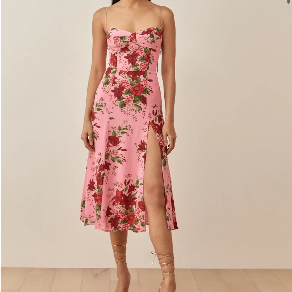 Reformation Juliette dress in valeria print